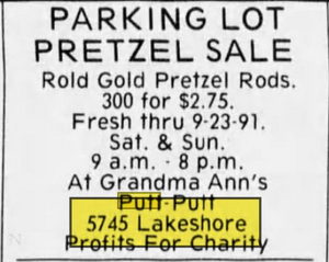 Lakeshore Putt-Putt Golf - May 1991 Ad (newer photo)